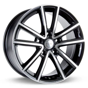 RTX Wheels – Auburn – Black – 17″x7.5″ 35mm – Summer Wheels – 081647